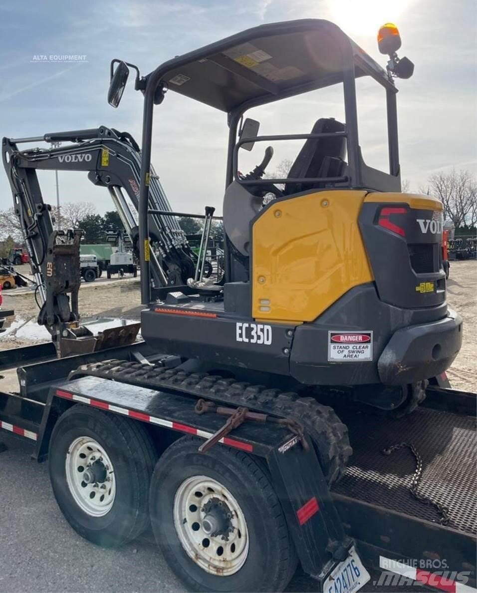 Volvo EC35D Mini bagri <7t