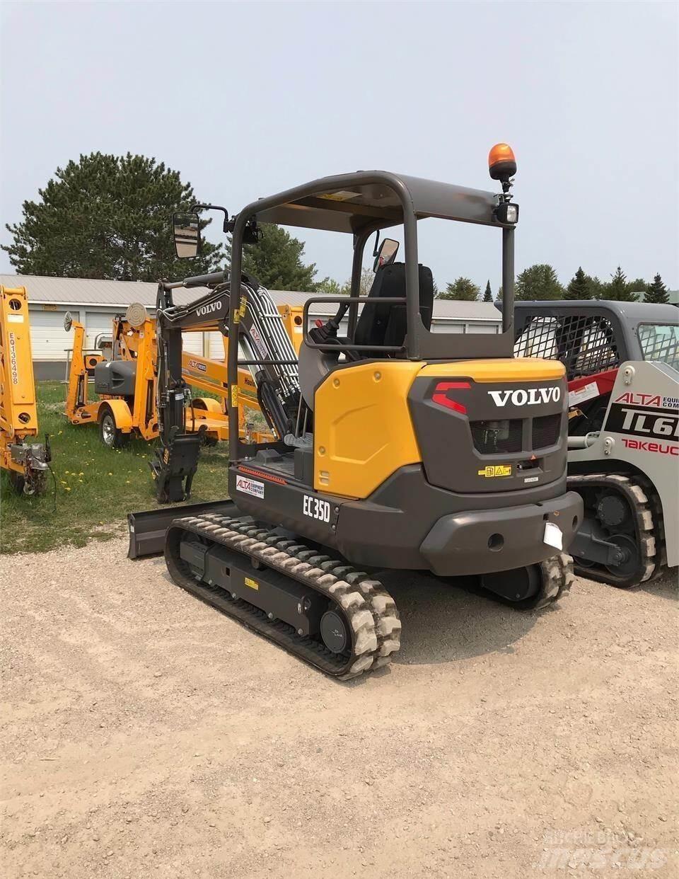 Volvo EC35D Mini bagri <7t