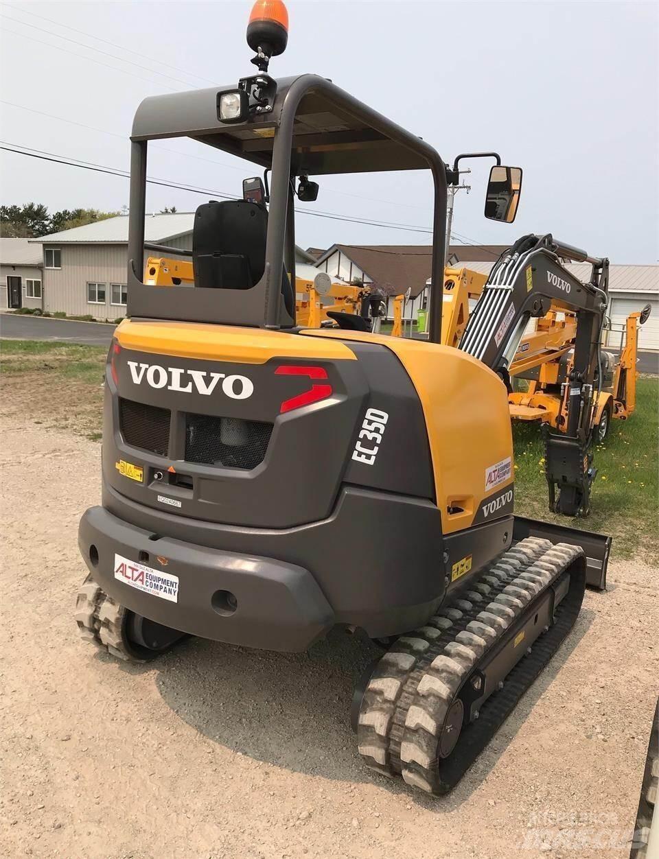 Volvo EC35D Mini bagri <7t