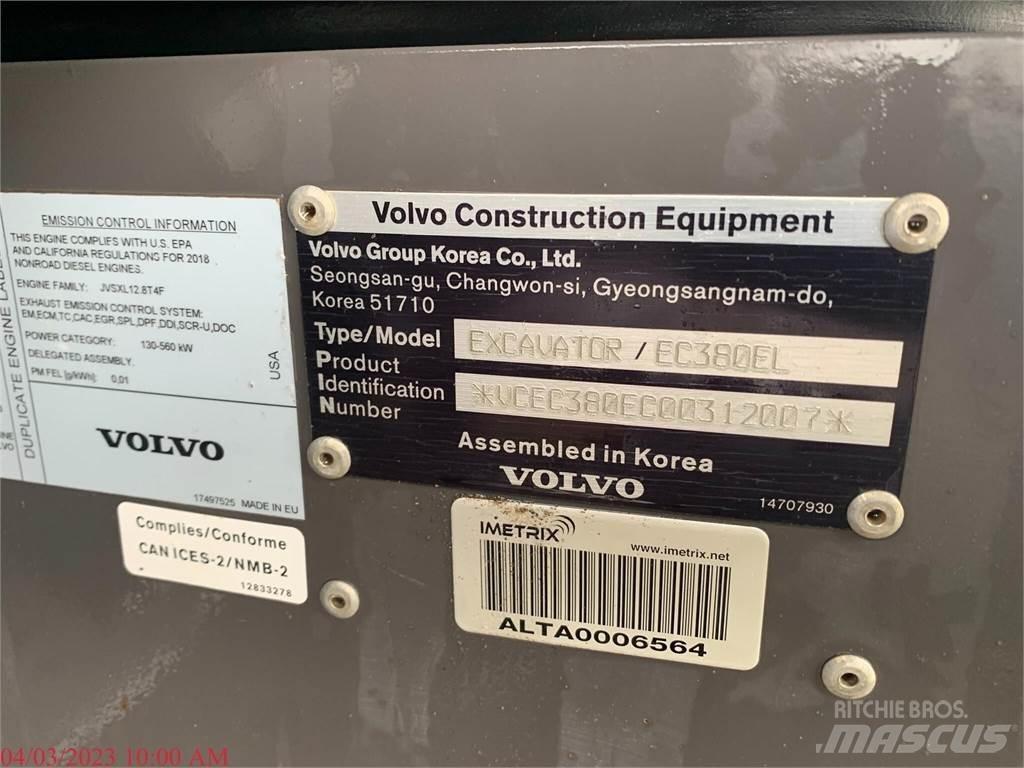 Volvo EC380EL Bagri goseničarji