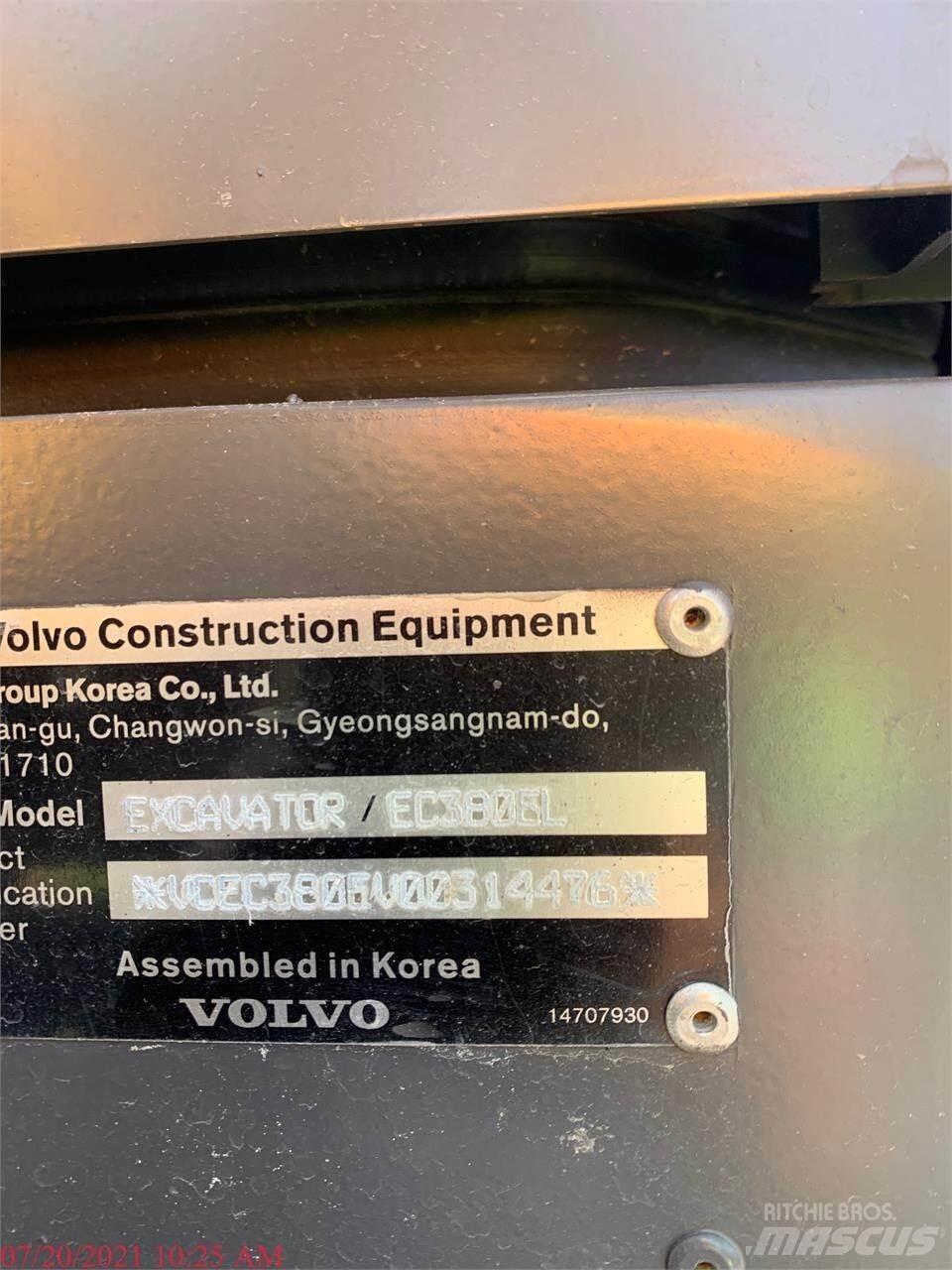 Volvo EC380EL Bagri goseničarji