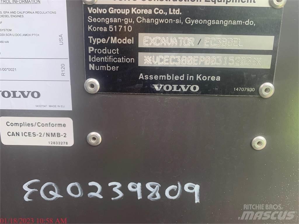 Volvo EC380EL Bagri goseničarji