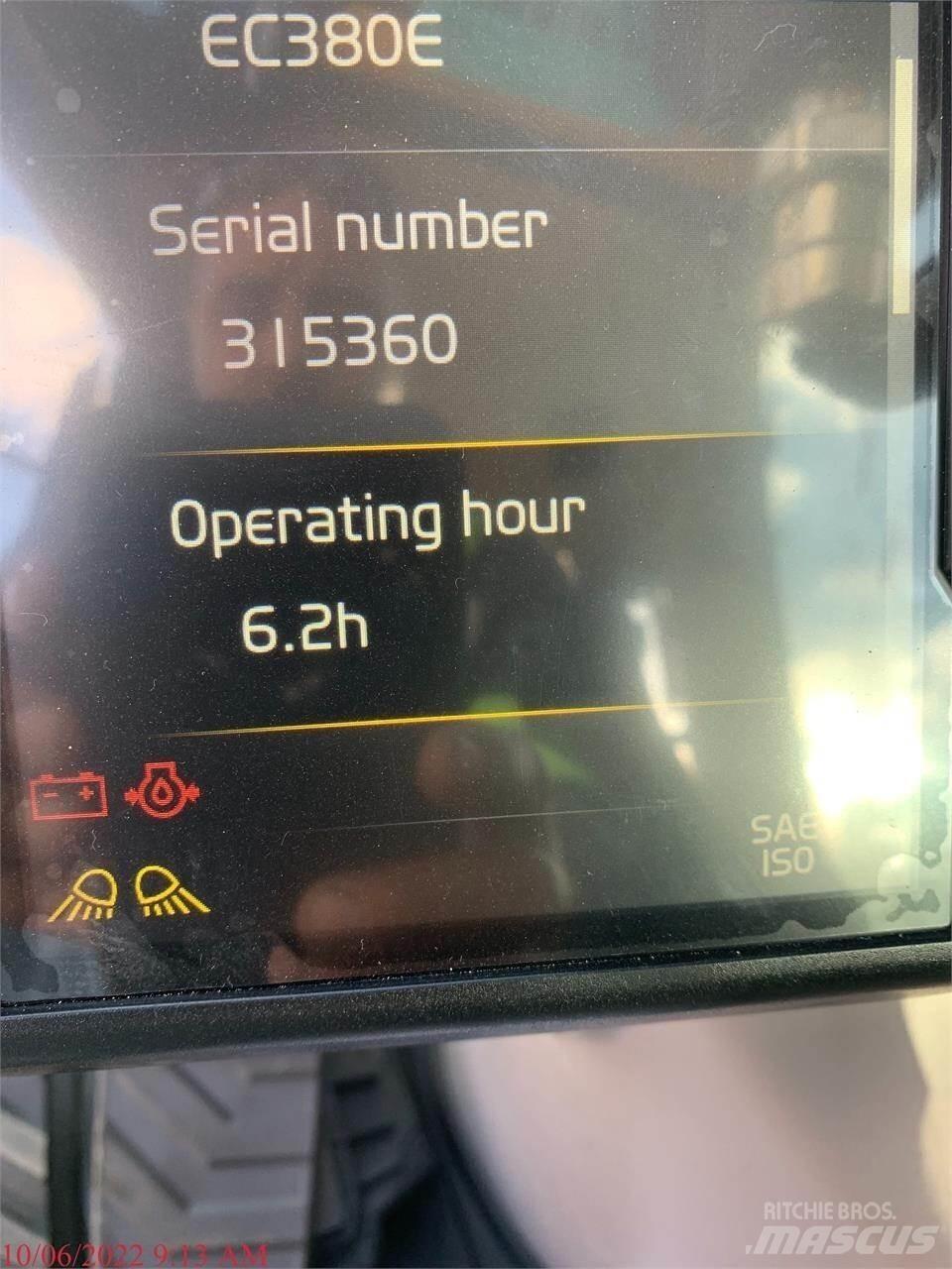 Volvo EC380EL Bagri goseničarji