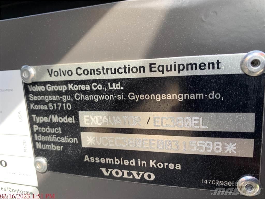 Volvo EC380EL Bagri goseničarji