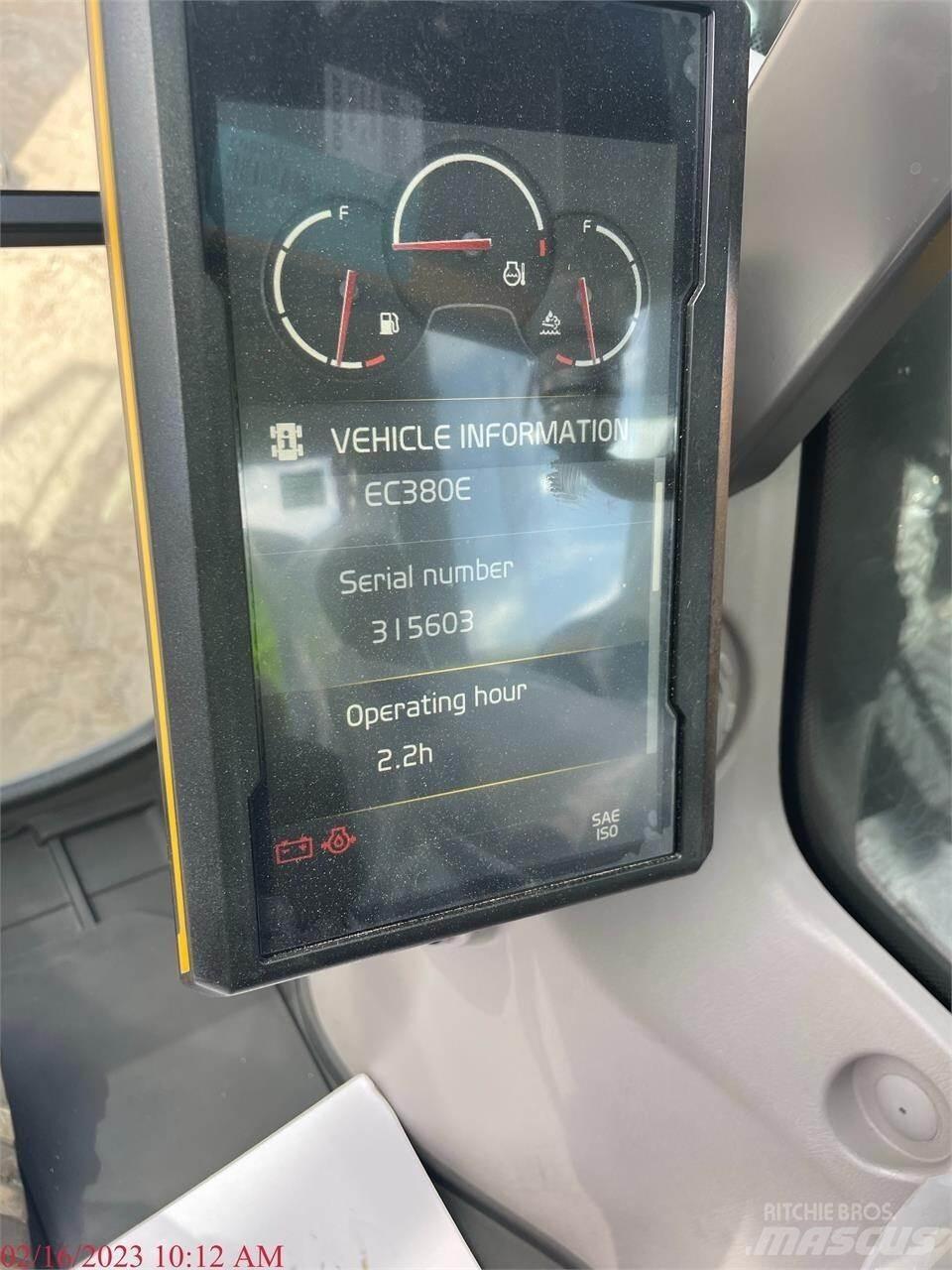 Volvo EC380EL Bagri goseničarji