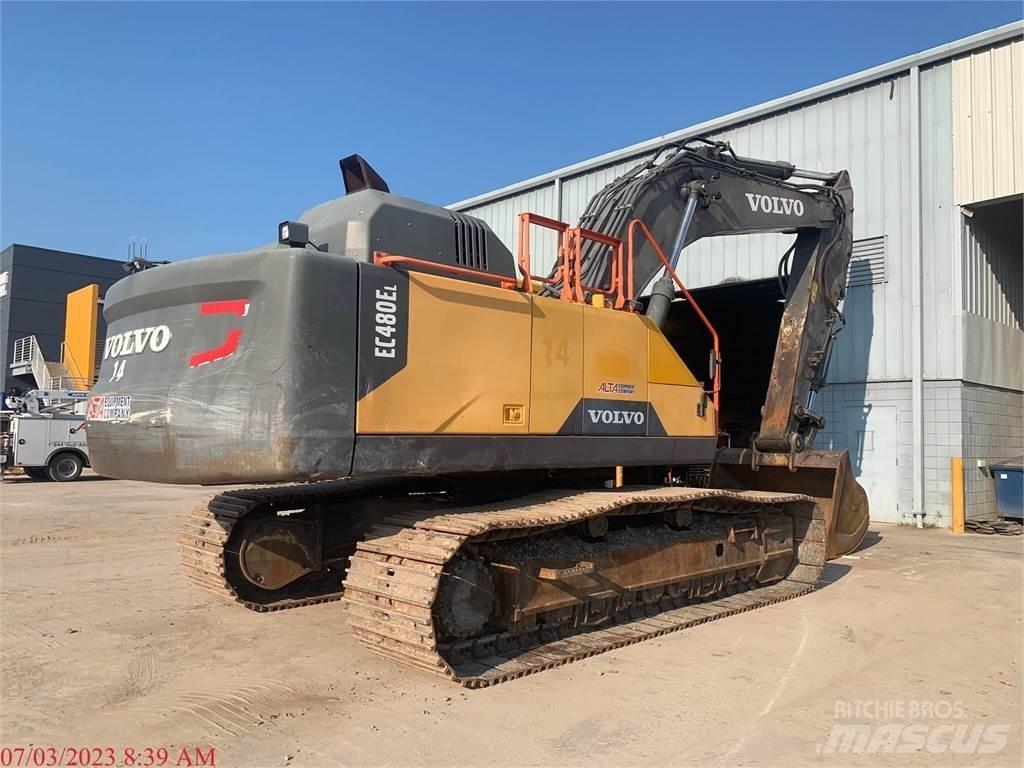 Volvo EC480EL Bagri goseničarji