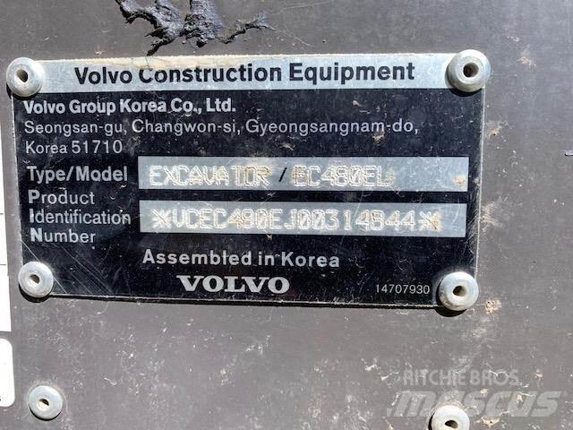 Volvo EC480EL Bagri goseničarji
