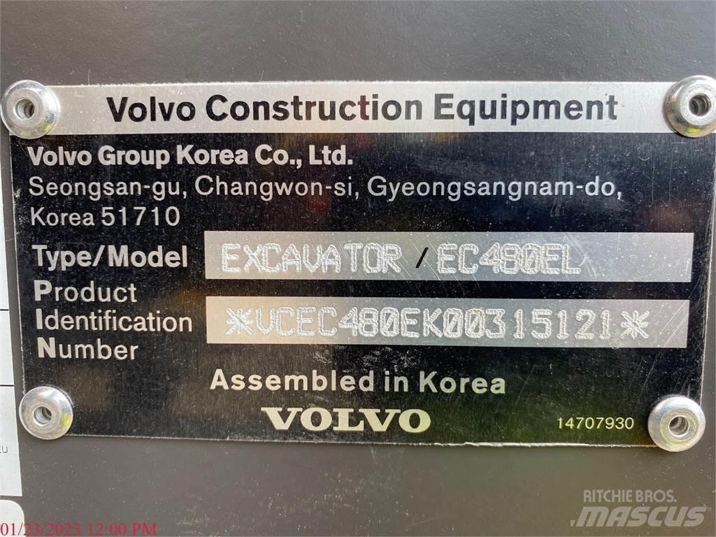 Volvo EC480EL Bagri goseničarji