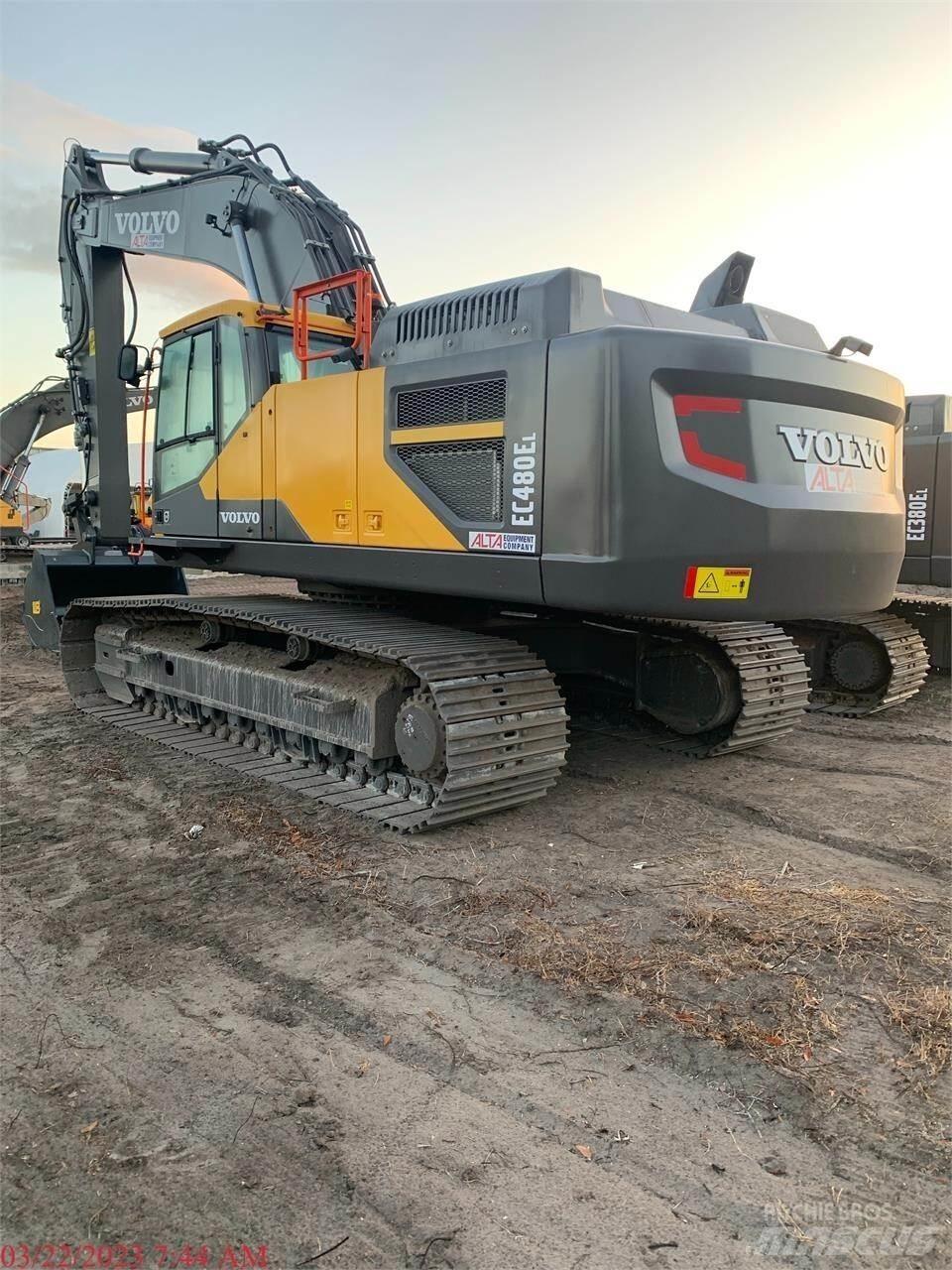 Volvo EC480EL Bagri goseničarji
