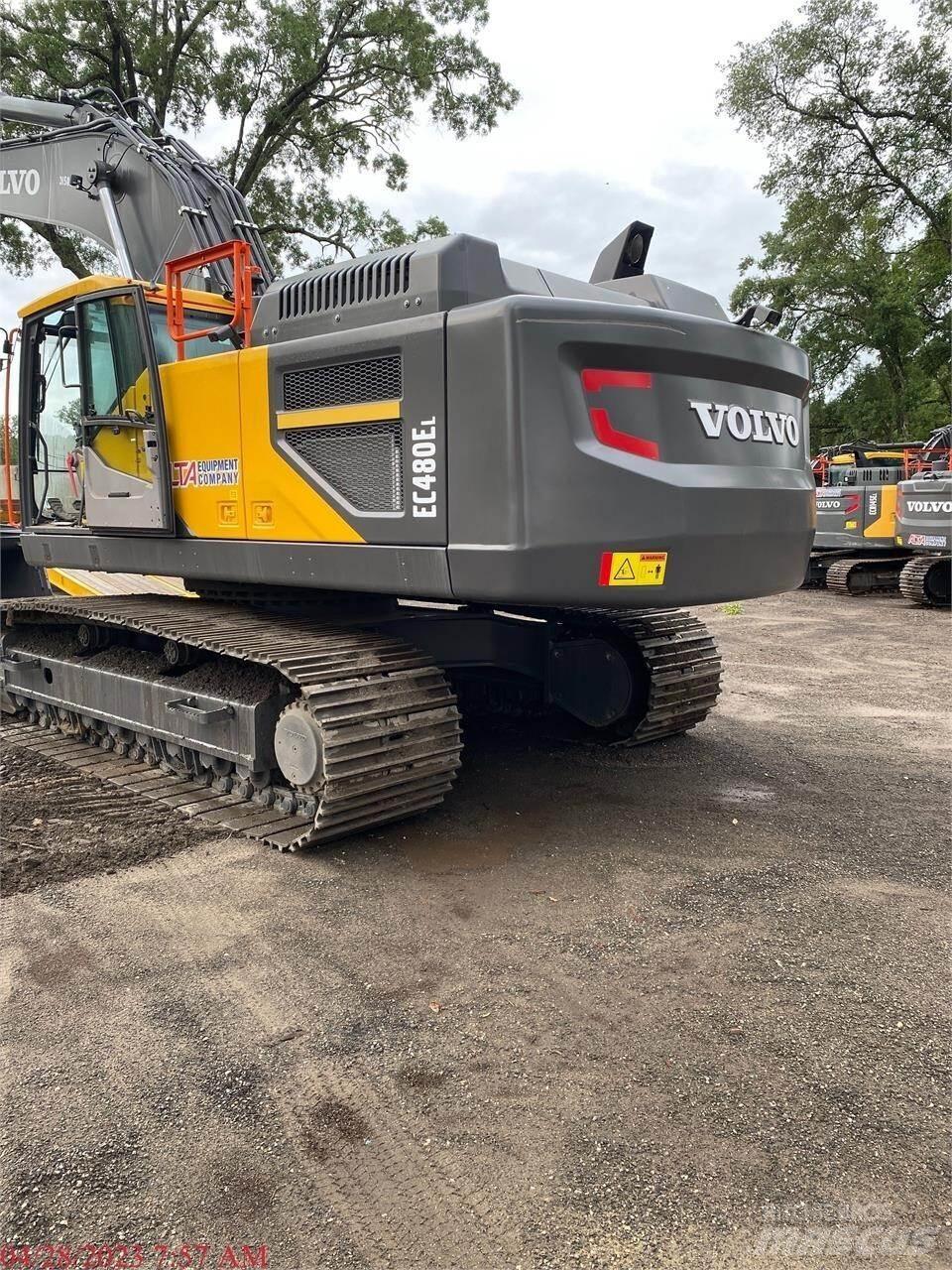 Volvo EC480EL Bagri goseničarji