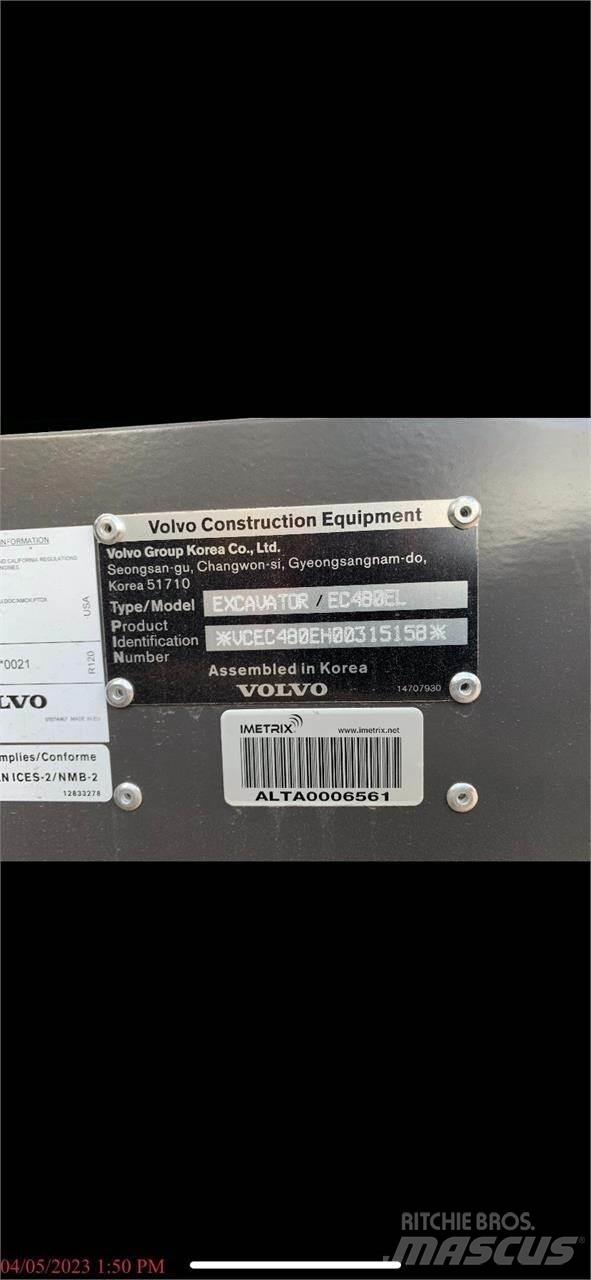 Volvo EC480EL Bagri goseničarji