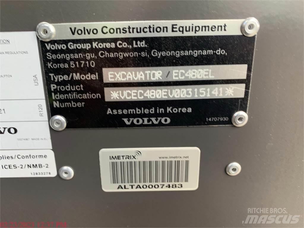 Volvo EC480EL Bagri goseničarji