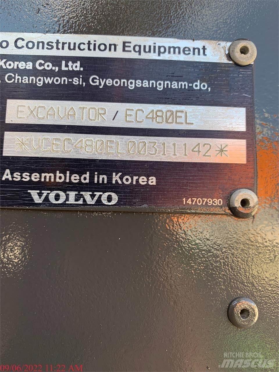 Volvo EC480EL Bagri goseničarji