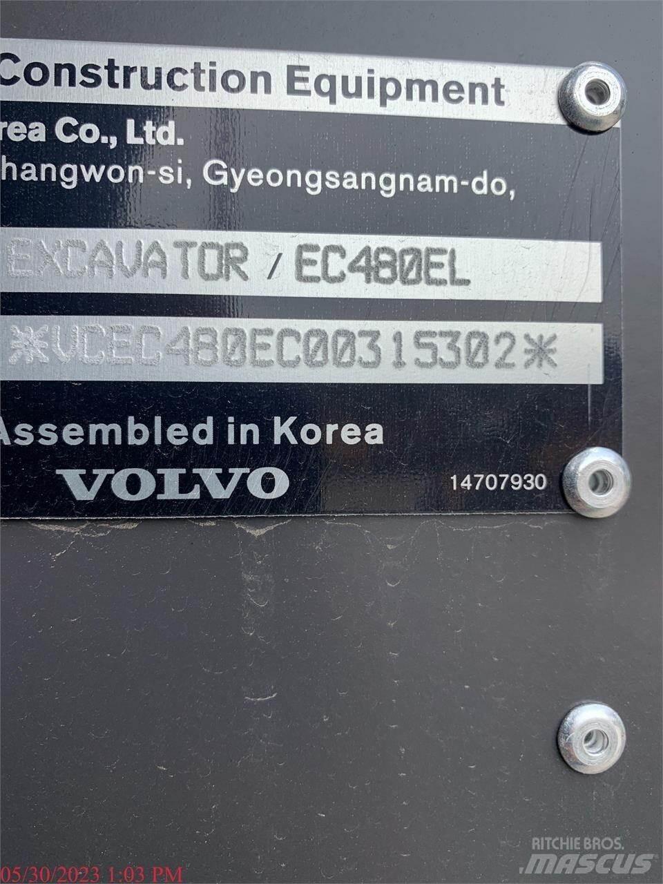 Volvo EC480EL Bagri goseničarji