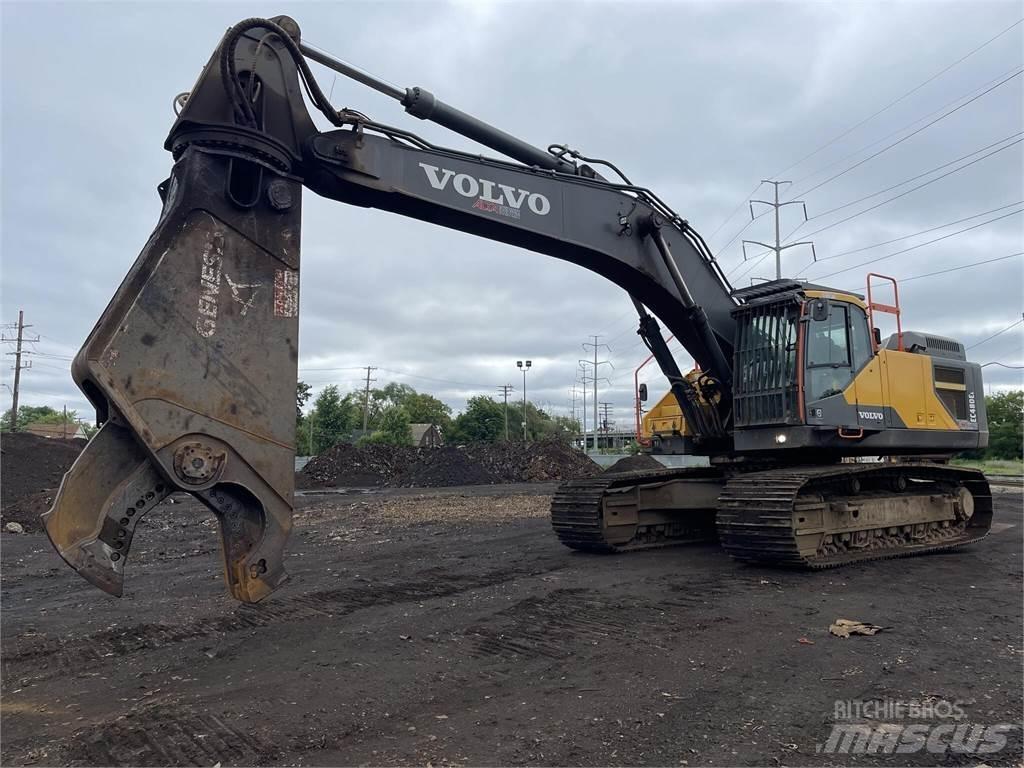 Volvo EC480EL Bagri goseničarji