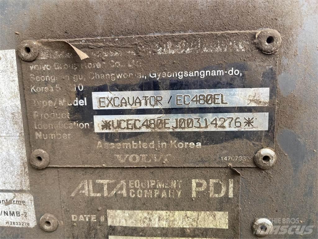 Volvo EC480EL Bagri goseničarji