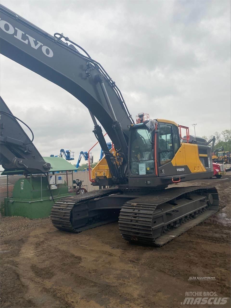 Volvo EC480EL Bagri goseničarji