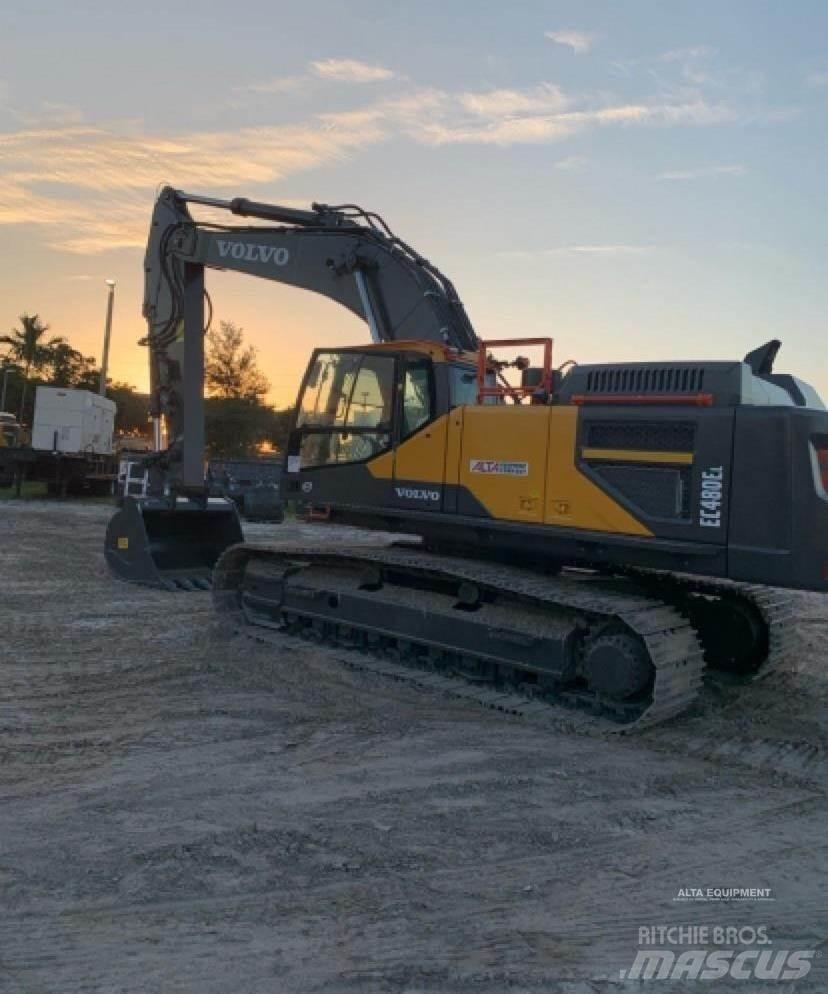Volvo EC480EL Bagri goseničarji