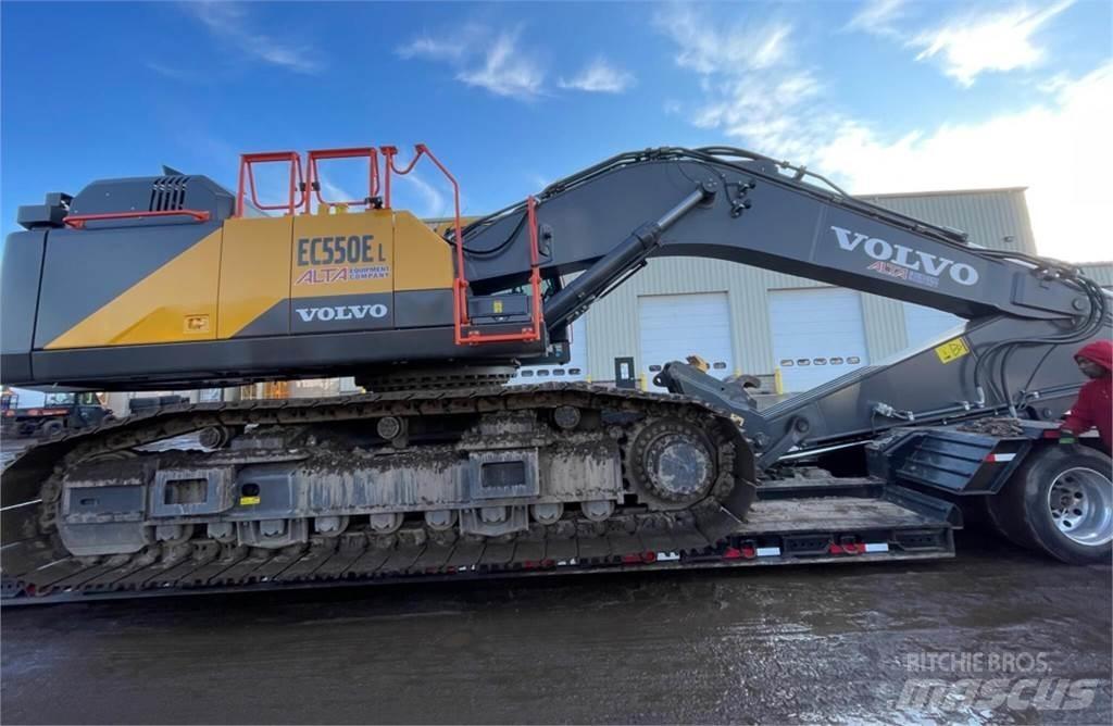 Volvo EC550EL Bagri goseničarji