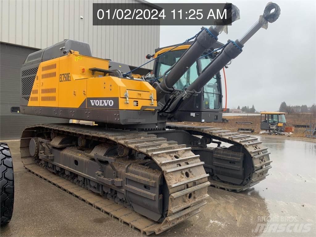 Volvo EC750EL Bagri goseničarji