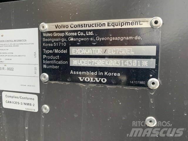 Volvo EC750EL Bagri goseničarji