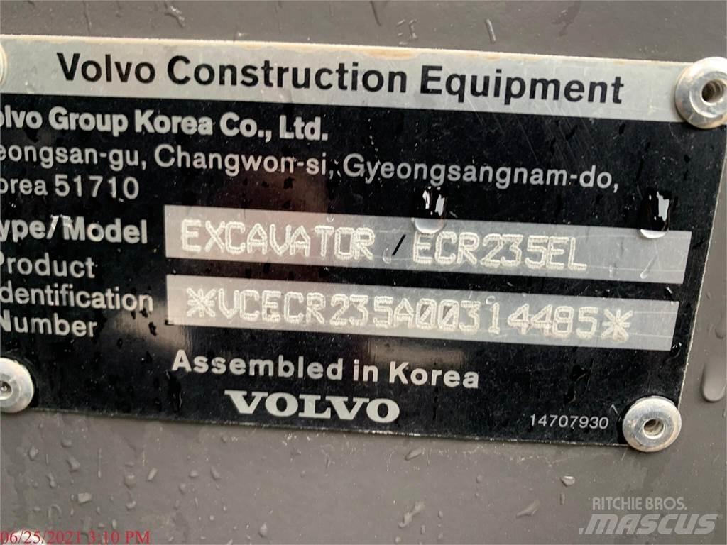 Volvo ECR235EL Bagri goseničarji