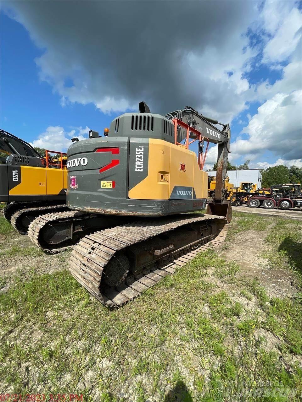 Volvo ECR235EL Bagri goseničarji