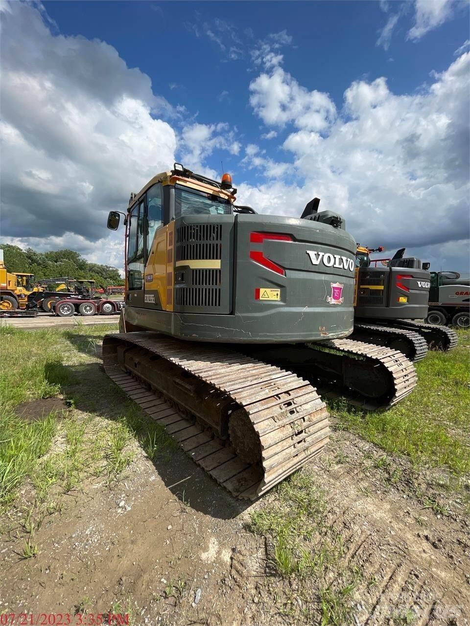 Volvo ECR235EL Bagri goseničarji