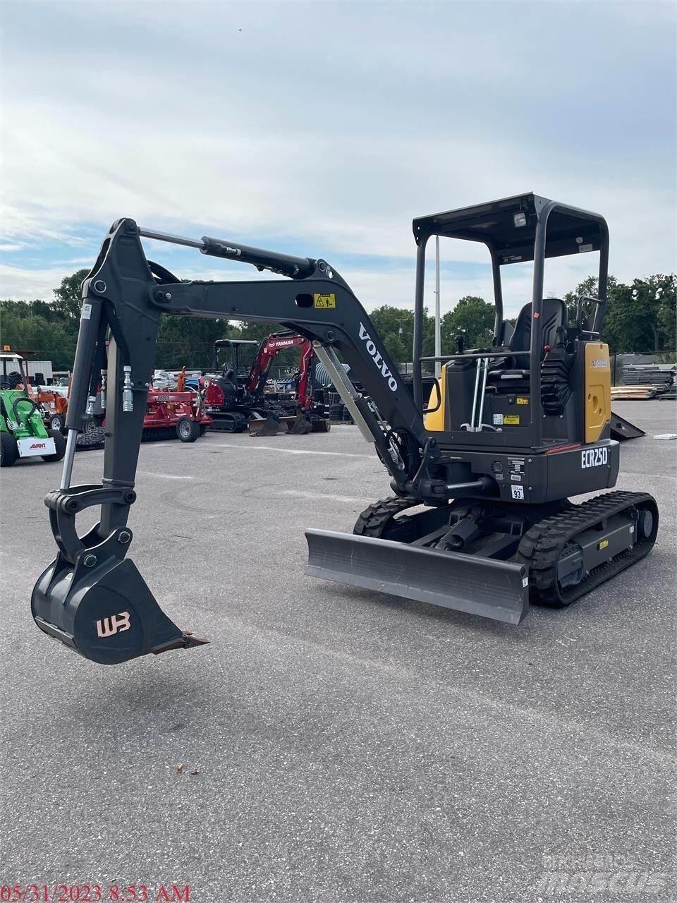 Volvo ECR25D Mini bagri <7t