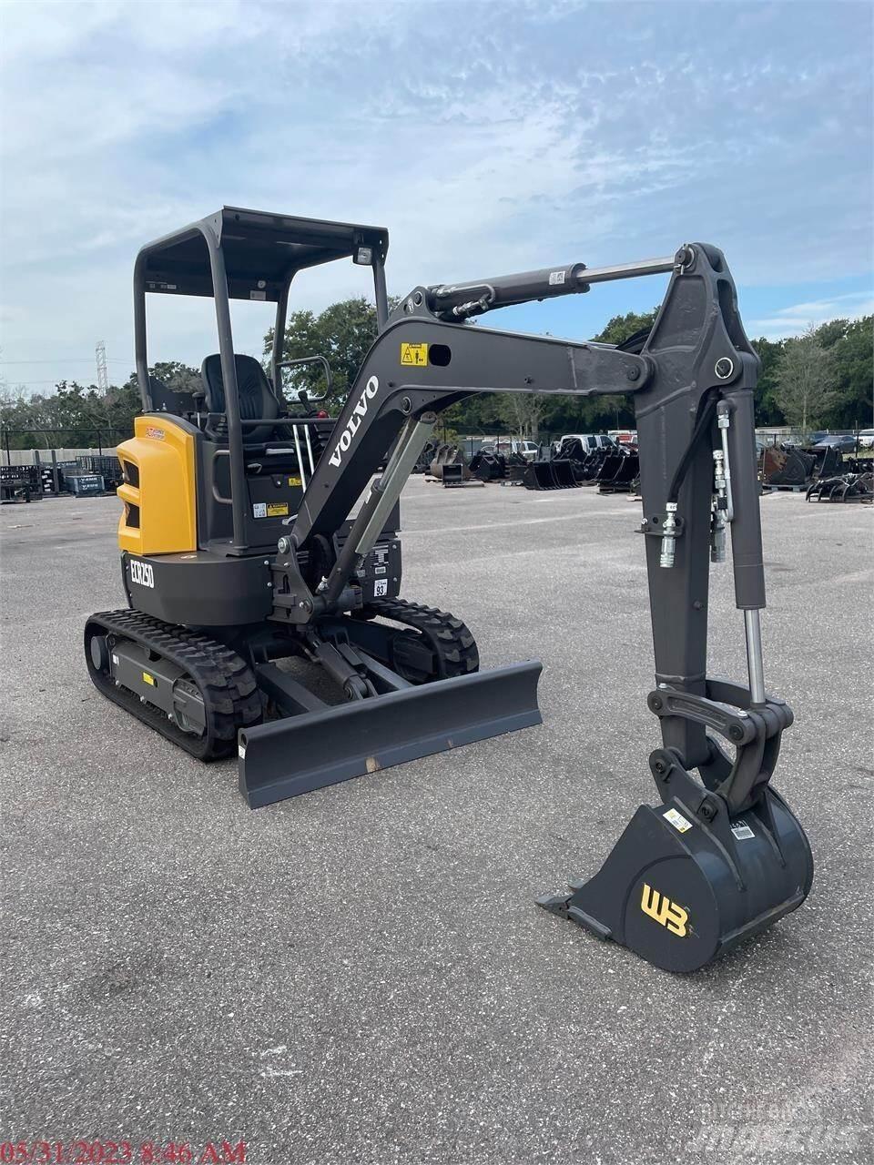 Volvo ECR25D Mini bagri <7t