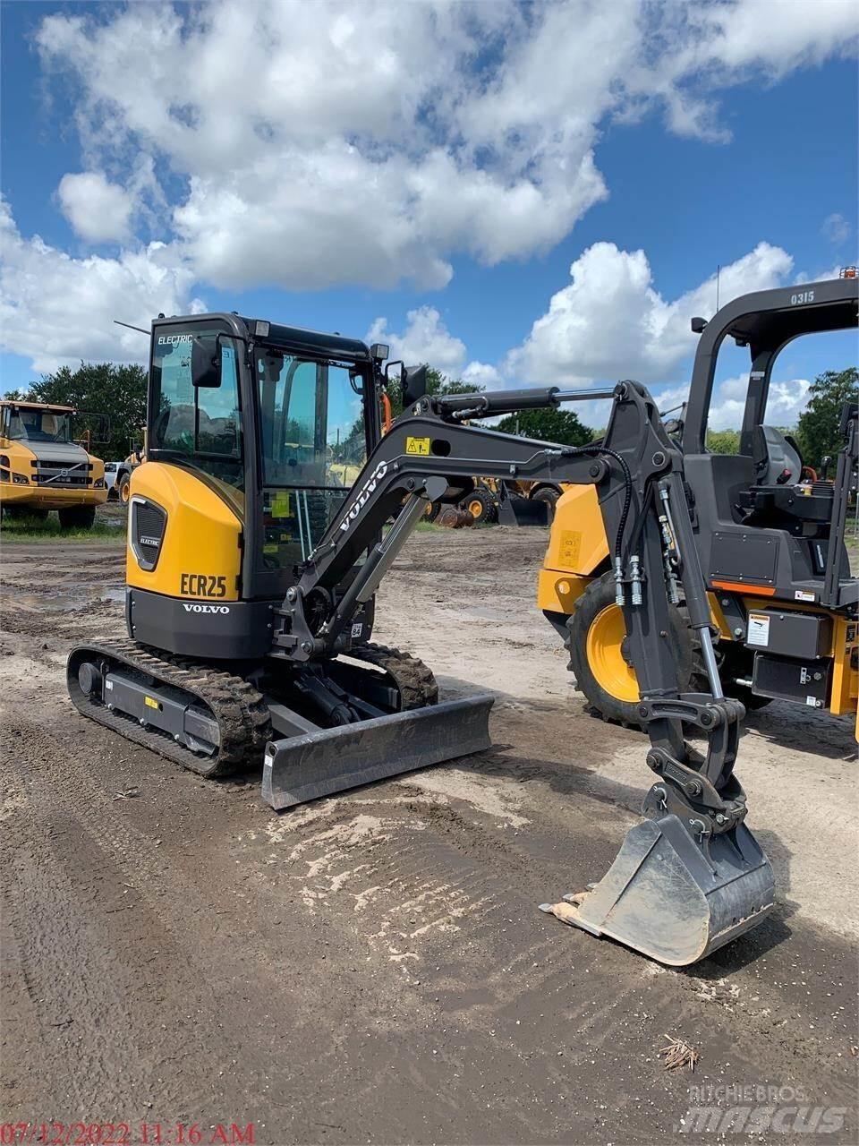 Volvo ECR25D Mini bagri <7t