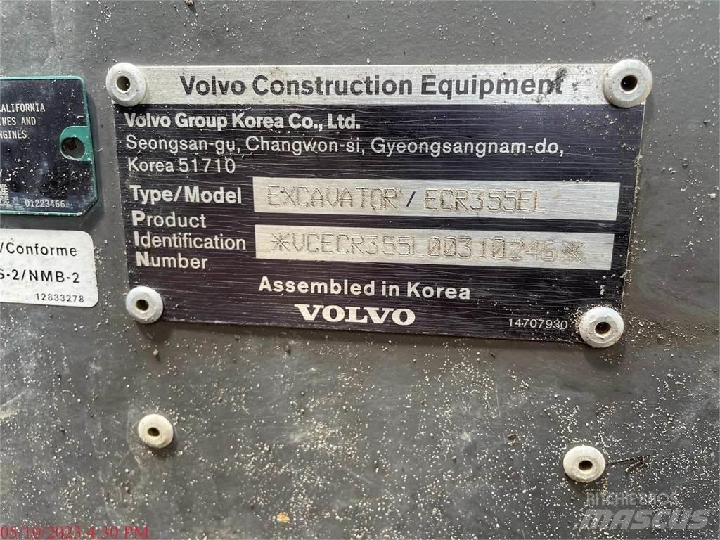 Volvo ECR355EL Bagri goseničarji