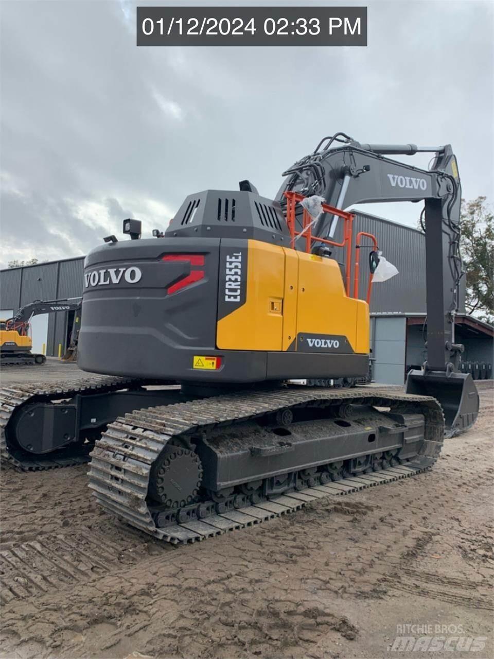 Volvo ECR355EL Bagri goseničarji