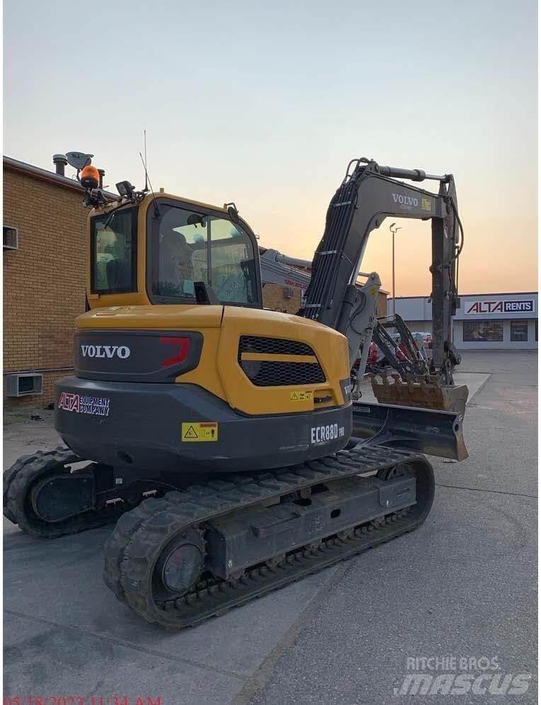 Volvo ECR88D Bagri goseničarji