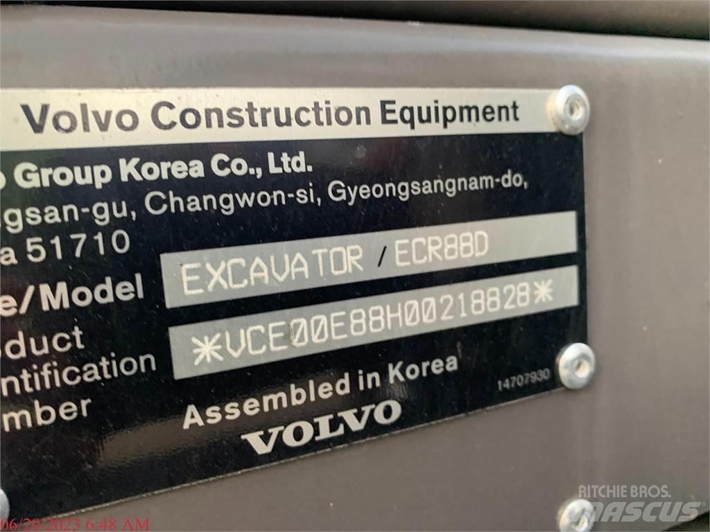Volvo ECR88D Bagri goseničarji