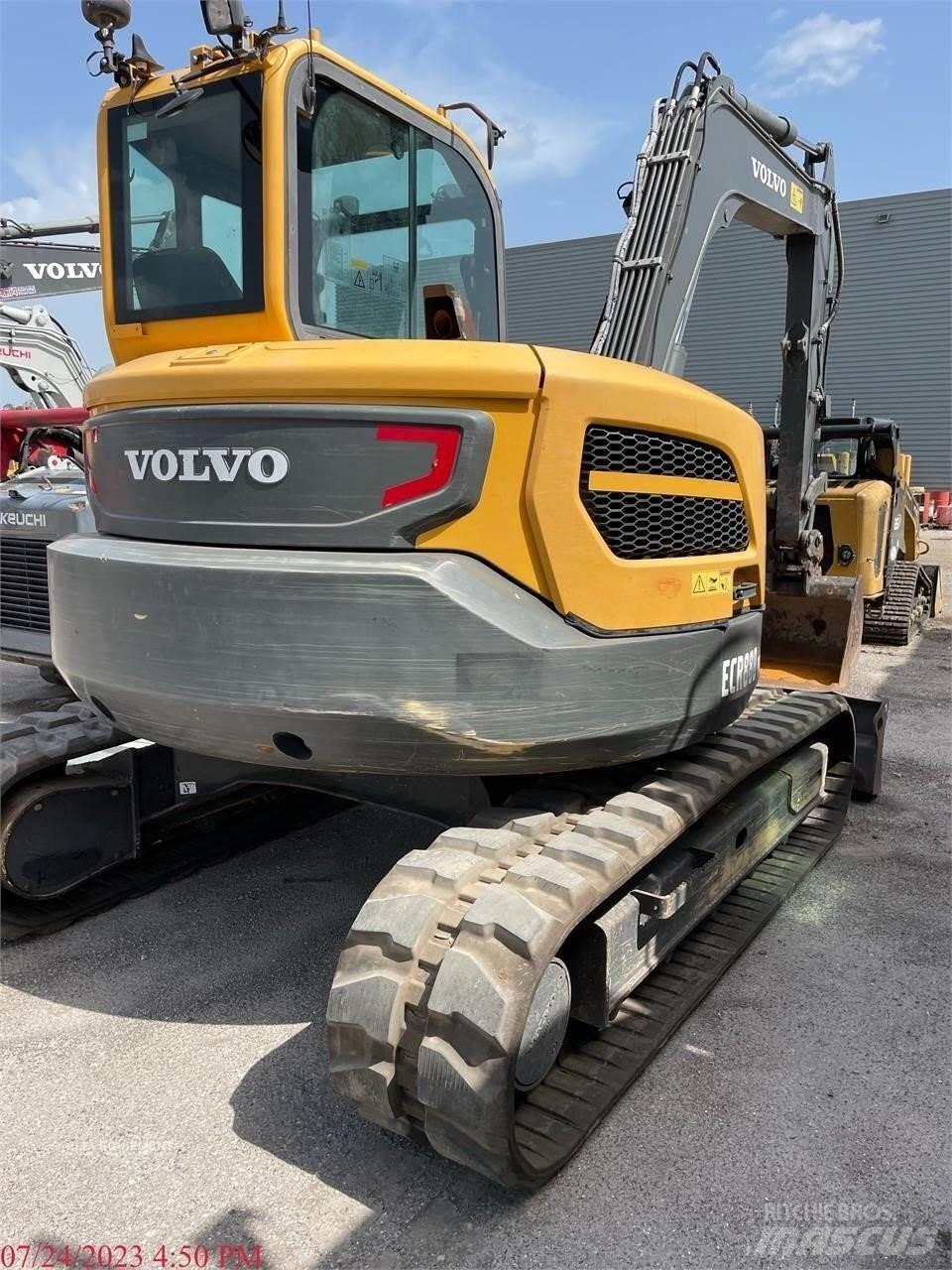 Volvo ECR88D Bagri goseničarji