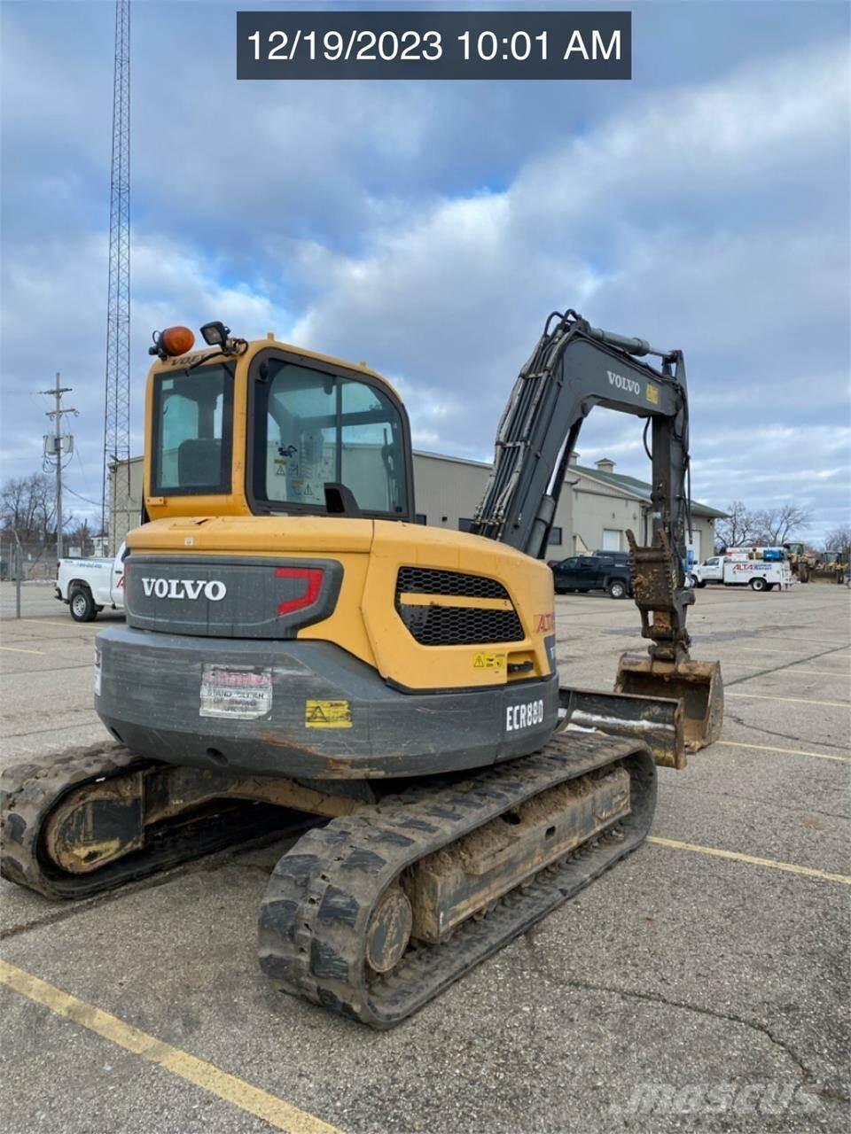 Volvo ECR88D Bagri goseničarji
