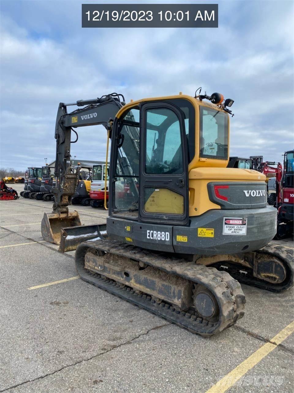 Volvo ECR88D Bagri goseničarji