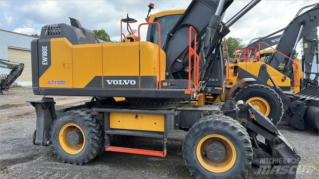 Volvo EW180E Bagri na kolesih