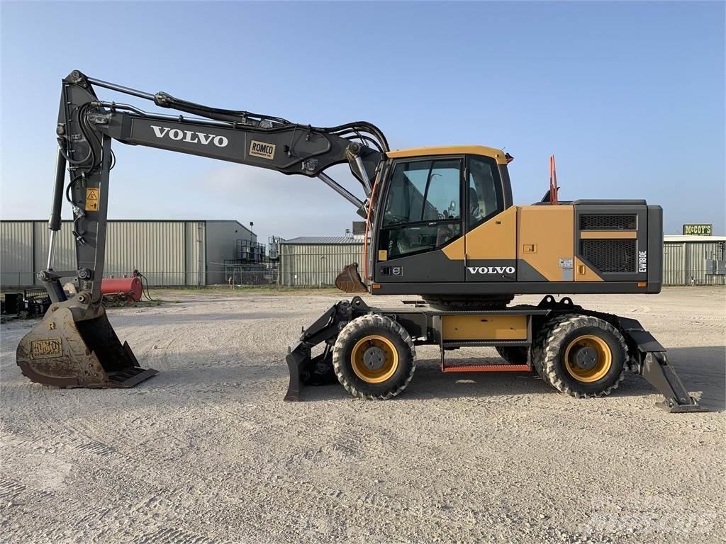 Volvo EW180E Bagri na kolesih