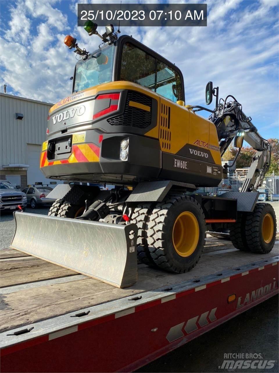 Volvo EW60E Bagri na kolesih