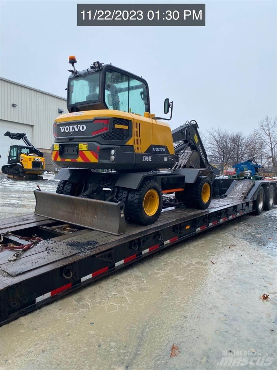 Volvo EW60E Bagri na kolesih