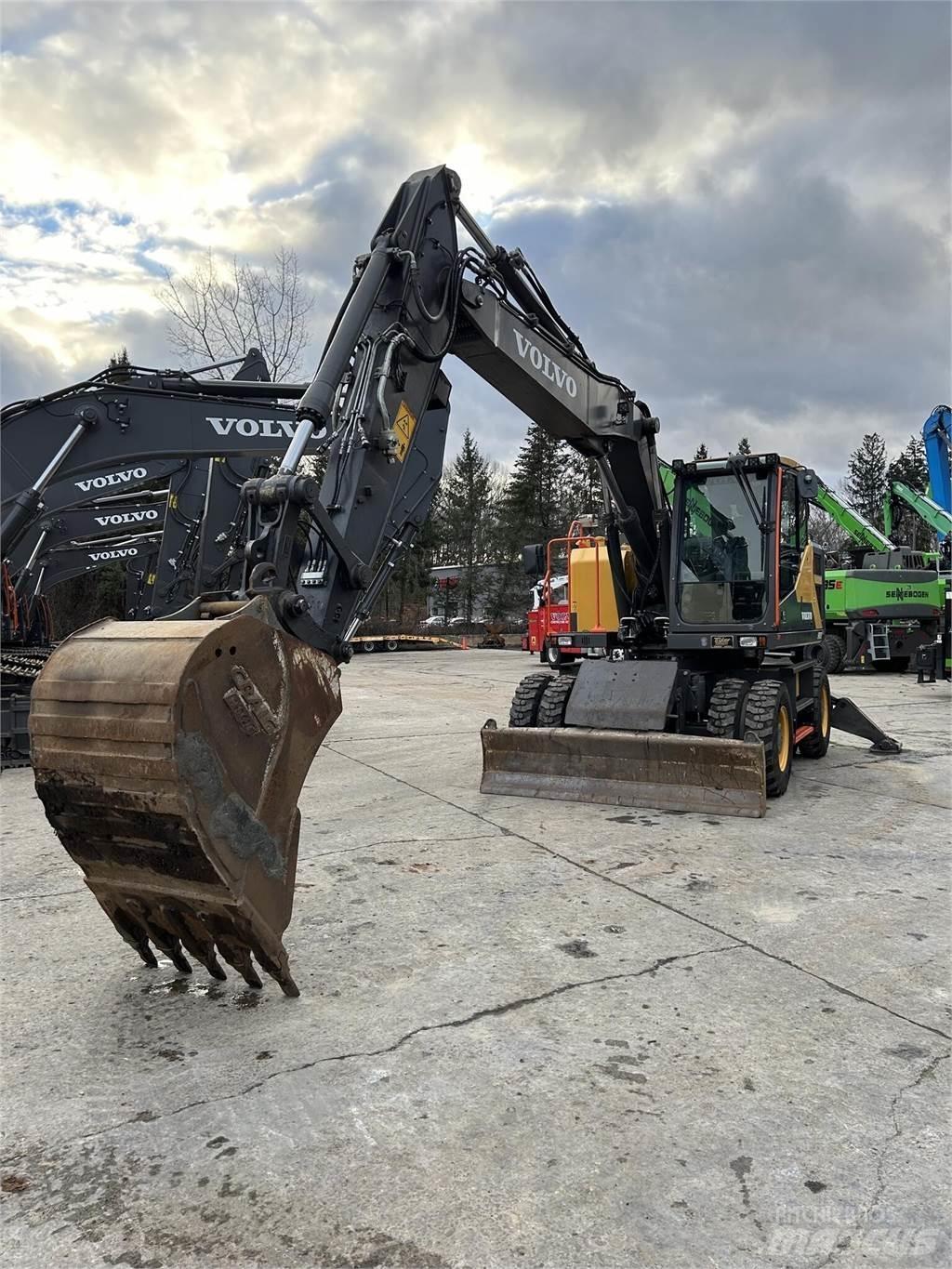 Volvo EWR170E Bagri na kolesih