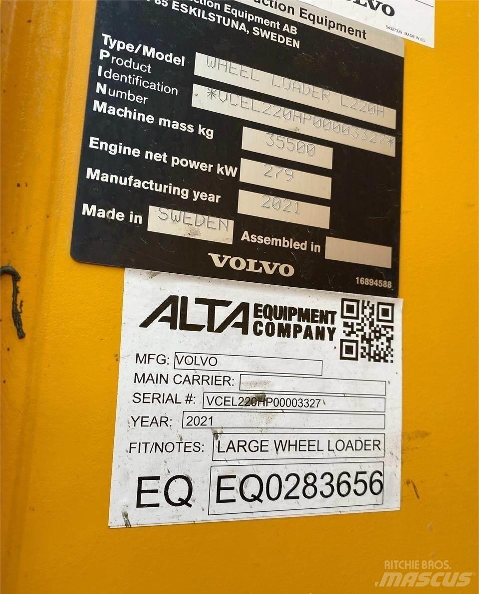 Volvo L220H Kolesni nakladalci