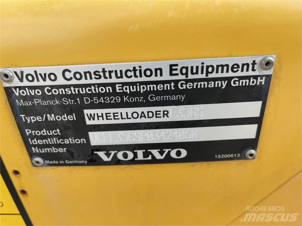 Volvo L35G Kolesni nakladalci