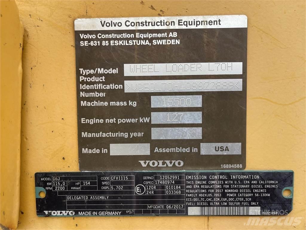 Volvo L70H Kolesni nakladalci