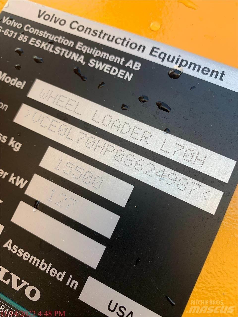 Volvo L70H Kolesni nakladalci