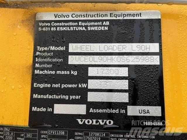 Volvo L90H Kolesni nakladalci