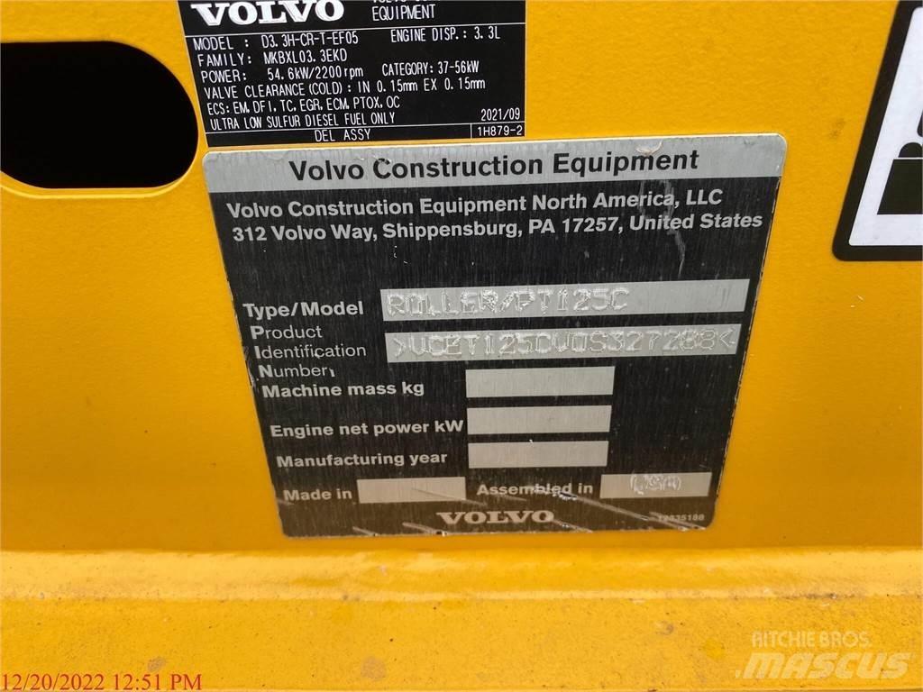 Volvo PT125C Kolesni valjarji s pnevmatikami
