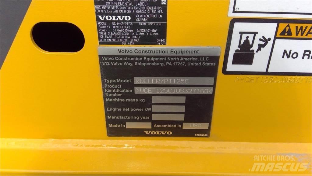 Volvo PT125C Kolesni valjarji s pnevmatikami